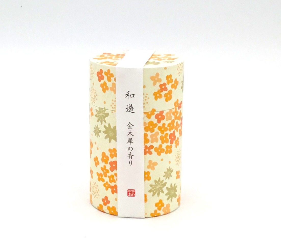 線香　和遊  筒箱  金木犀の香り