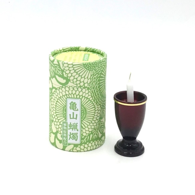 亀山　和遊 10分蝋燭 植物原料配合