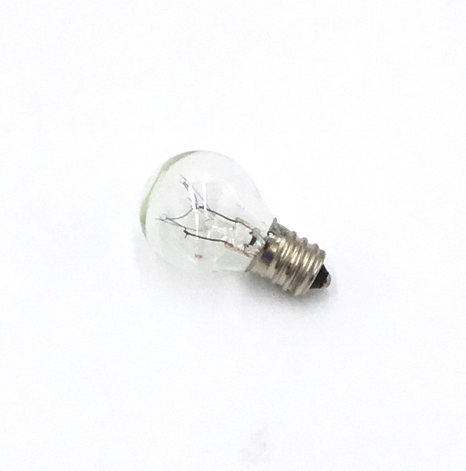 提灯電球　霊前用　丸球ｸﾘｱ 15W E12