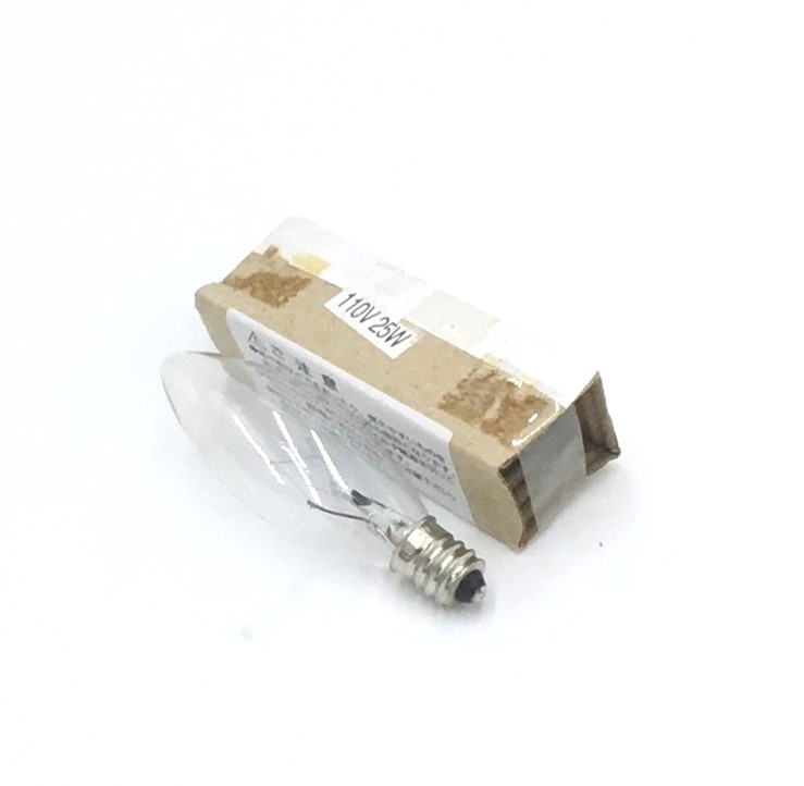 提灯電球　 ﾛｰｿｸ中球ｸﾘｱ 25W E12